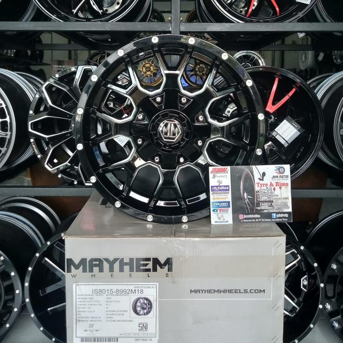 velg navara pajero mayhem r18 6x114/139.7 lbr9 et18