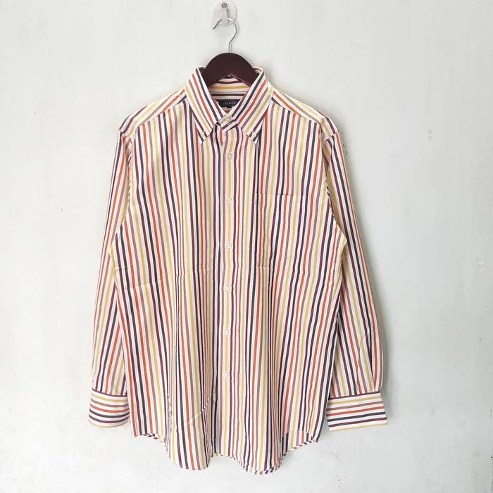Kemeja Garis-garis pria Junmen size L