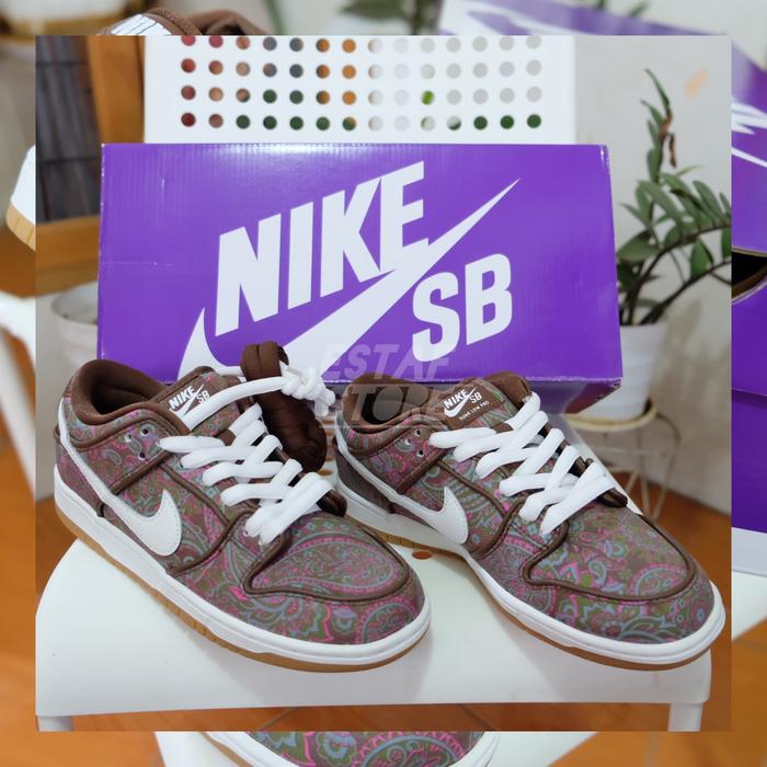 NIKE SB DUNK LOW 'BROWN PAISLEY'