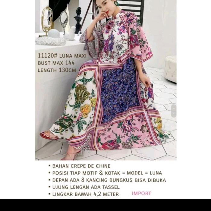 gamis luna maya katun