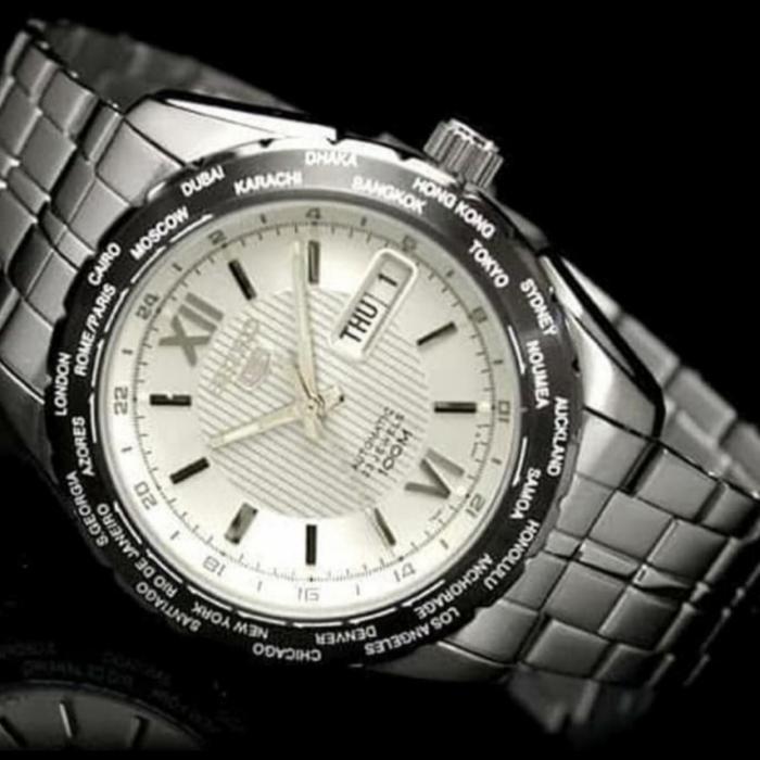 Seiko SNZG63#SNZG63#SNZG63K1#Jam tangan pria Seiko5 SNZG63K1
