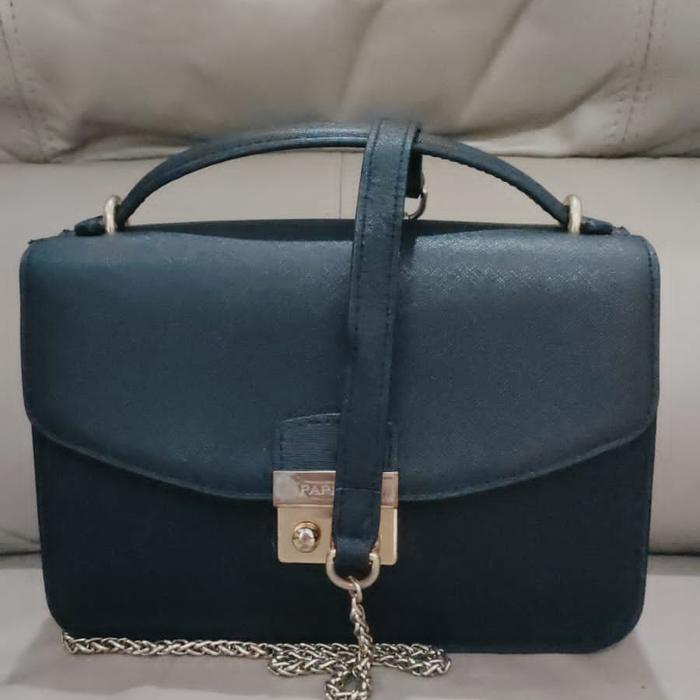 tas pesta hitam cantik × sling bawaan brand paprika uk.25cm