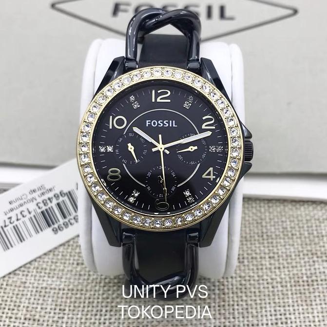 JAM TANGAN WANITA FOSSIL RILEY ES3696 / ES 3696 ORIGINAL
