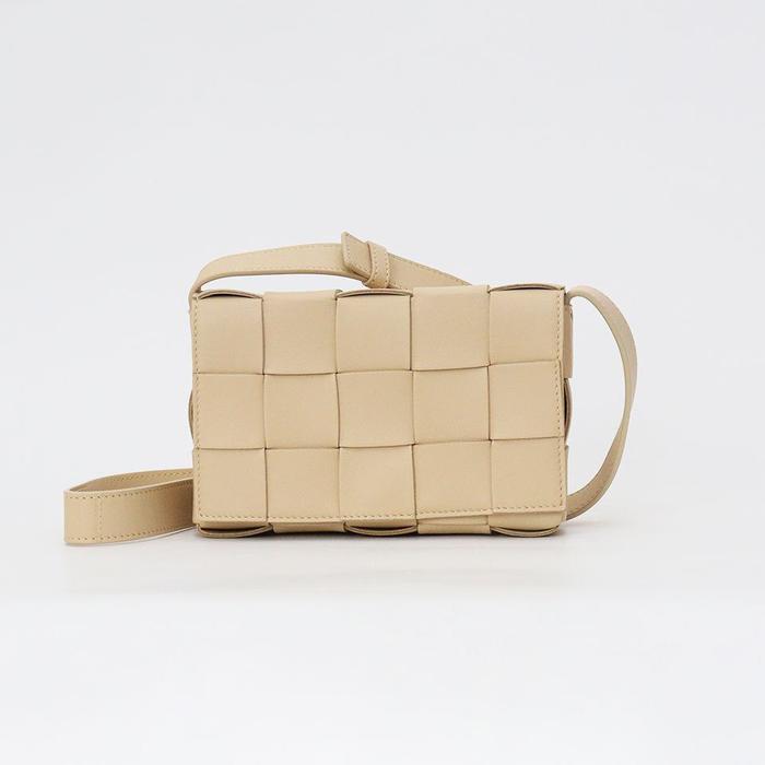 bag BV tas Small Cassette Crossbody Bag Porridge