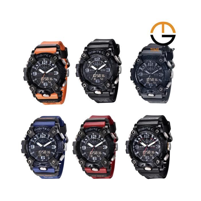 JAM TANGAN PRIA DIGITEC DA2118 DA-2118 DA2118T DA-2118T