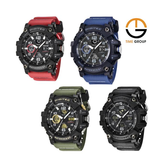 JAM TANGAN PRIA DIGITEC DA2125 DA-2125 DA2125T DA-2125T ORIGINAL