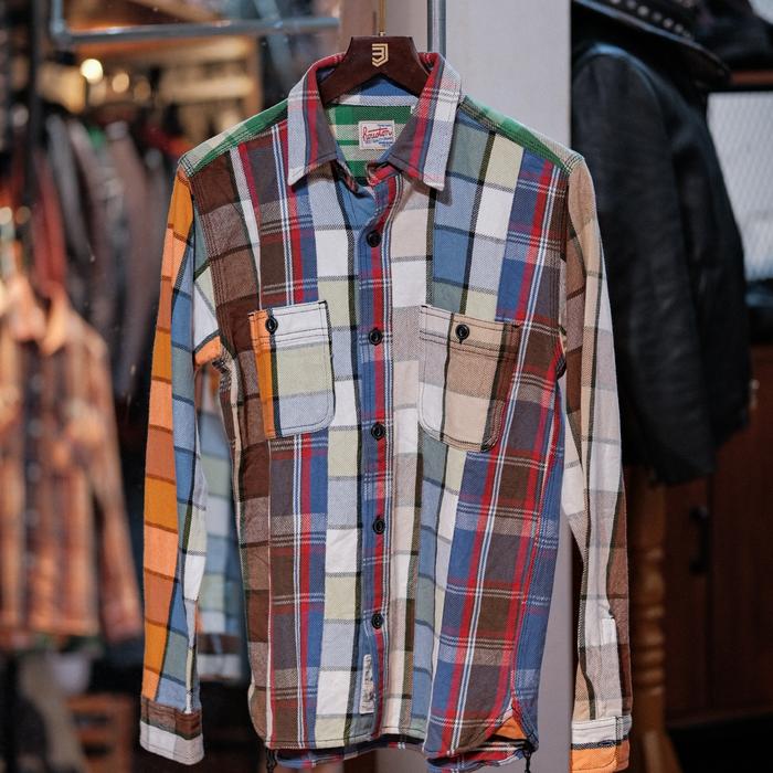 Houston Union Made Flannel Workshirt Made in Japan