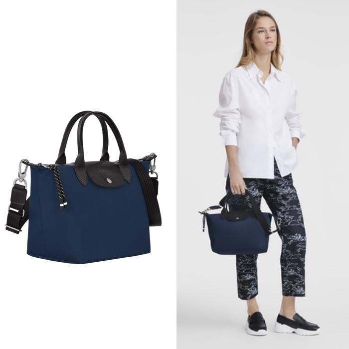 Longchamp lepliage energy navy small/longchamp original