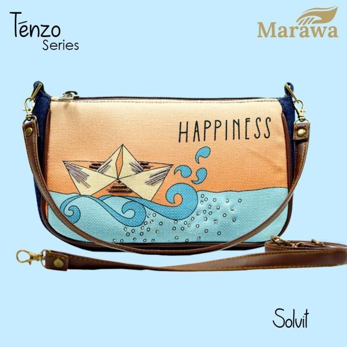 # Marawa Tenzo Solvit Tas Selempang Wanita Model Terbaru Etnik Murah