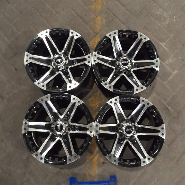 VELG MOBIL BEKAS SEMI OFFROAD HSR SEMAI R16X8 H5X114 ET10 RUSH TARUNA