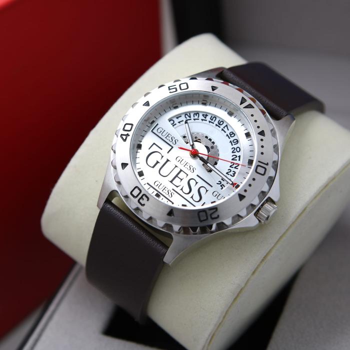 [ Jam Guess ] JAM TANGAN PRIA GUESS FASHION - Jam Tangan Guess Pria