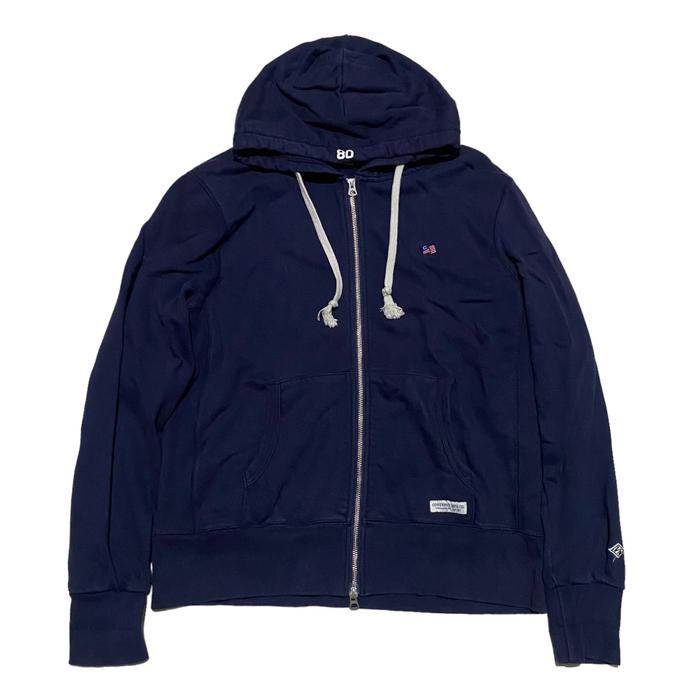 Covernat mini flag zip hoodie