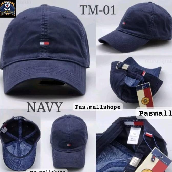 Topi Pria Baseball Tommy Hilfiger 01 Original Import Outdoor