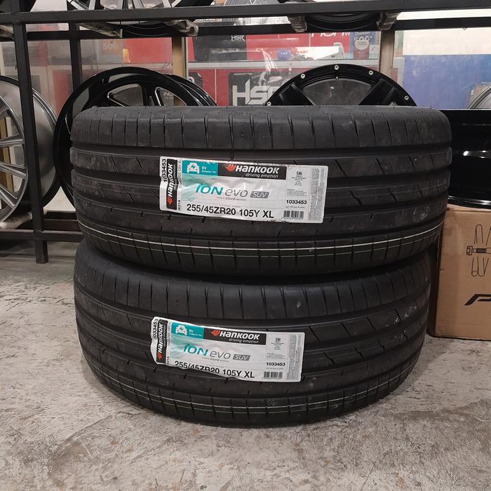 BAN MOBIL SUV HANKOOK ION EVO 255 45 R20 NIK NEW BAN BARU BERKUALITAS