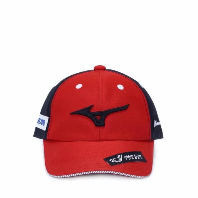 Ready Stock New Topi Pria Mizuno Pro Cap Chinese Red Original