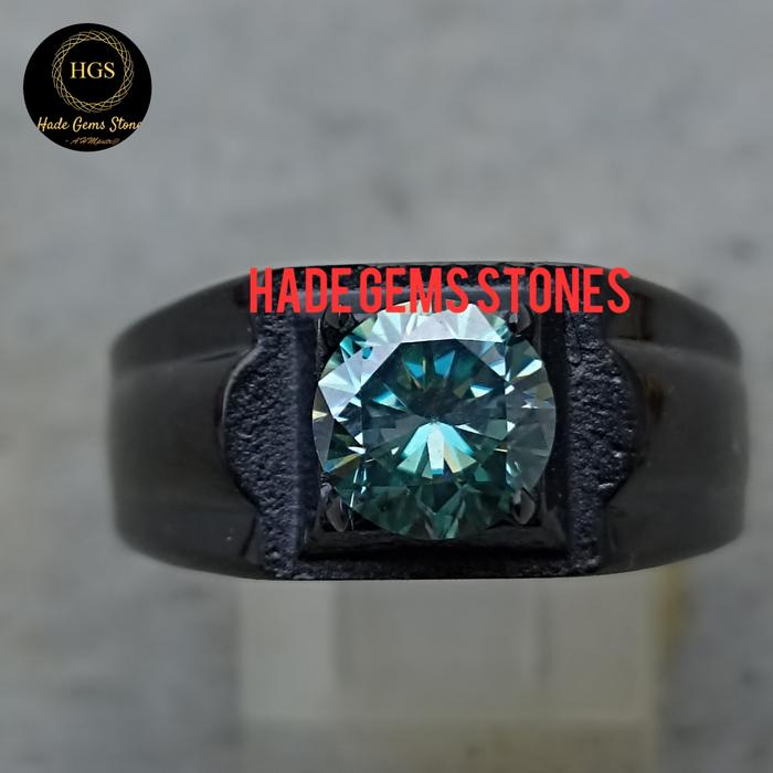 GREEN MOISSANITE GRA VVS1