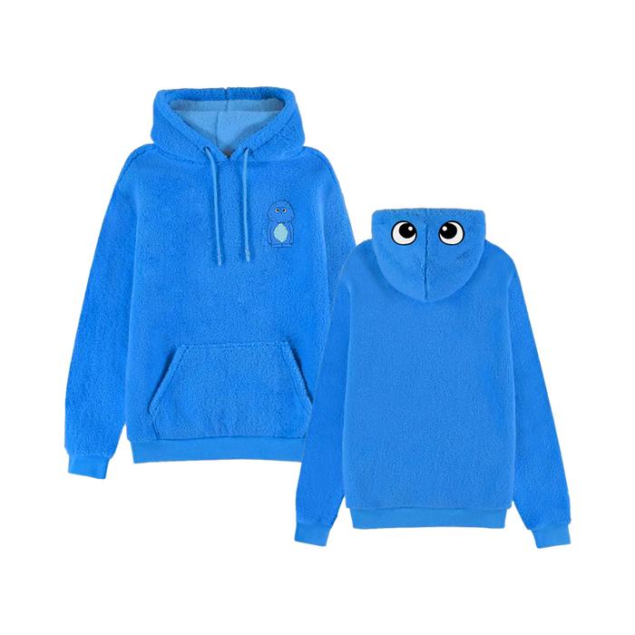 [Official Ed Sheeran] BLUE MONSTER HOODIE - Resmi