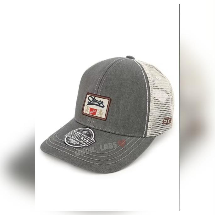 Ready Stock New Topi Pria Sharks Original Caps Baseball Trucker Bahan