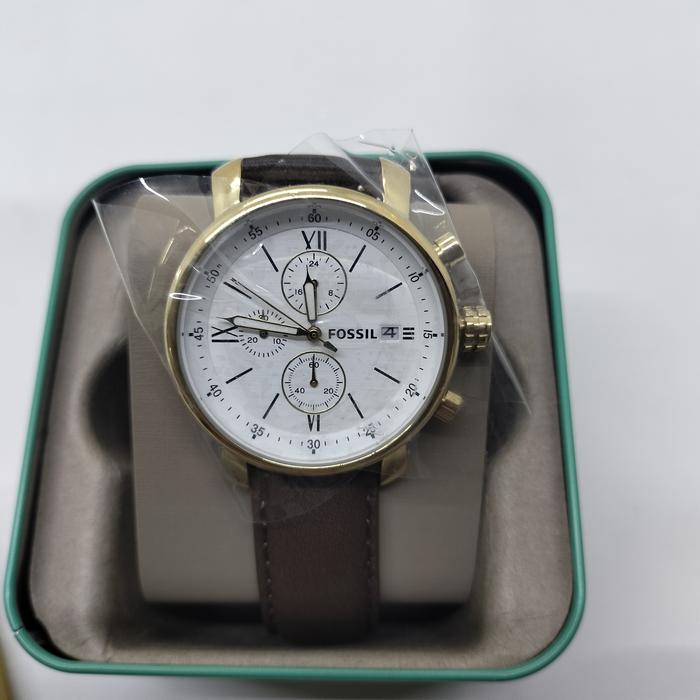 Jam Tangan Pria BQ1009 Chronograph Jam Tangan Kasual Pria - Dark Brown