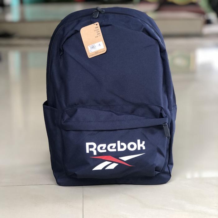Tas ransel reebok vector navy (ORIGINAL RESMI STORE)