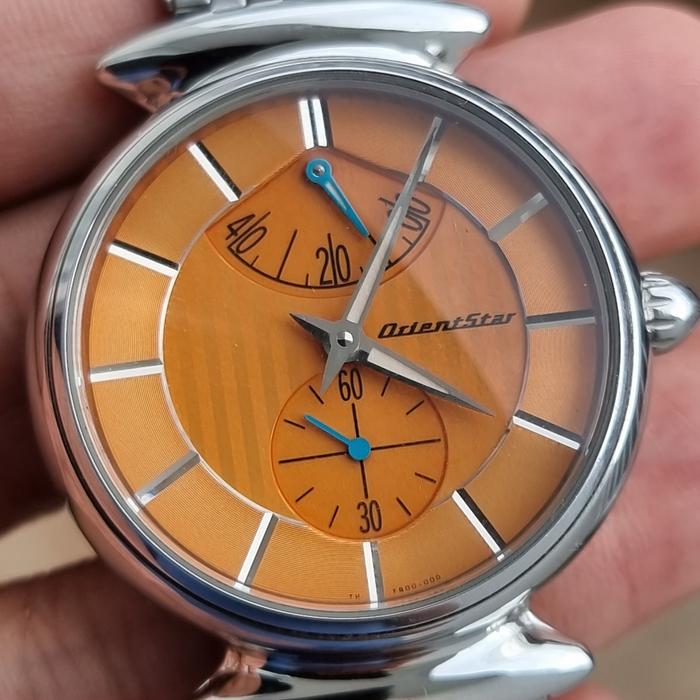 Jam tangan Orient Star retro future WZ0031FR mirip seiko pressage