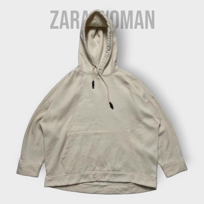Hoodie Oversize Wanita Zara Woman Oversized