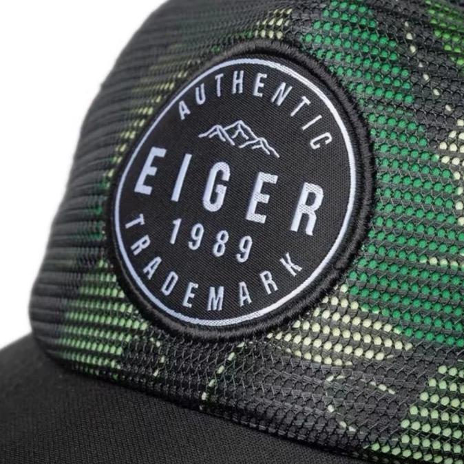 Ready Stock New Eiger Topi Pria Camocap - Caf