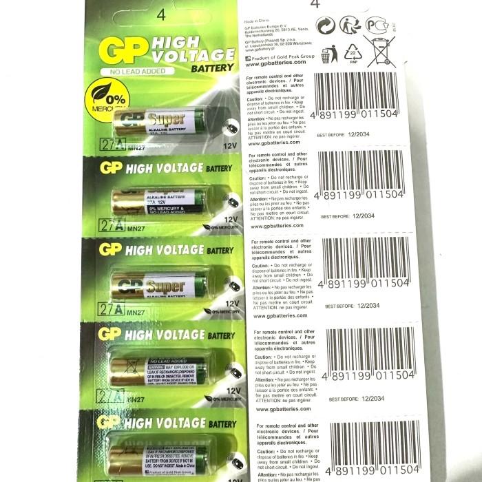 Baterai Battery GP 23A 23 A GP23A GP 23A 27 A 27A GP27A GP27 Original