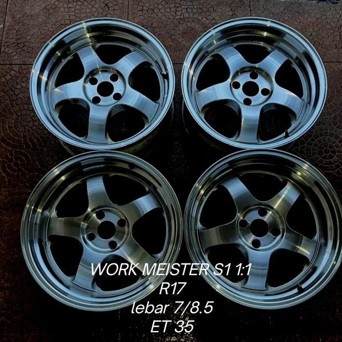 WORK MEISTER R17+ban semislick RARE spec