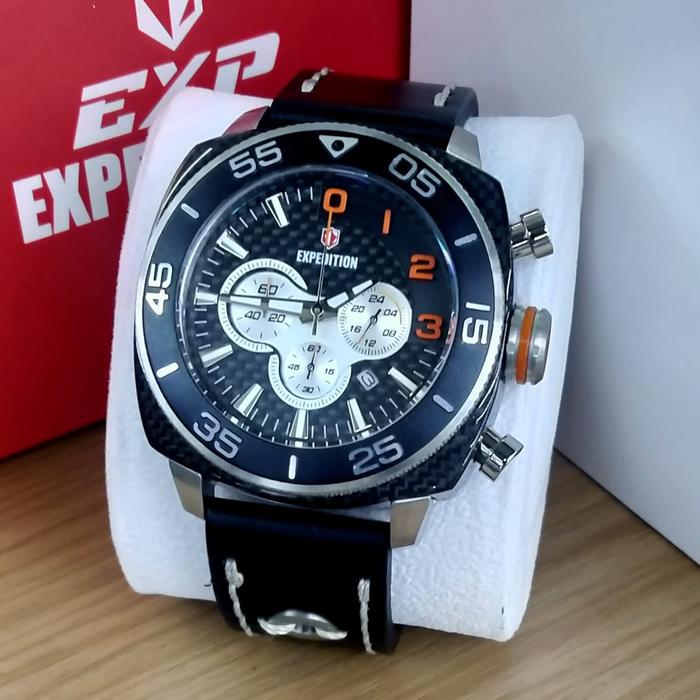 JAM TANGAN EXPEDITION PRIA ORIGINAL 6642 MCLSSBAOR M9 6642MCLSSBAOR CT