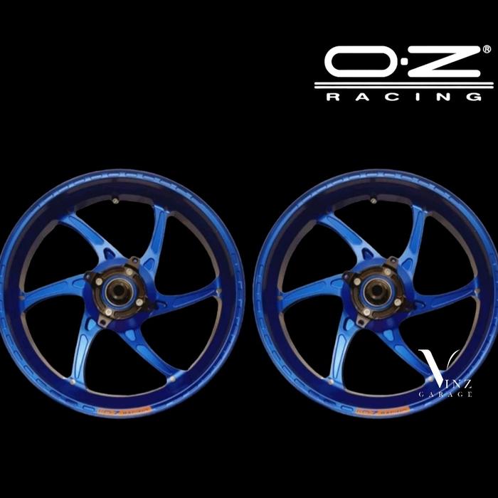 Velg OZ Racing ZX25R Biru // Ukuran 3.50 / 5.50 x 17 // Original By OZ // Velg OZ ZX25 PNP // Biru O
