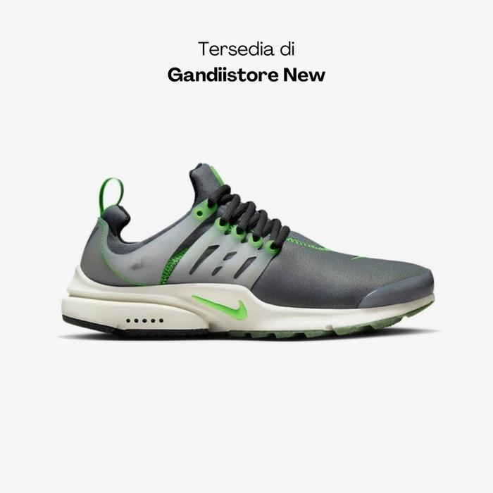 Sepatu Sneakers Pria Nike Air Presto PRM FJ2685 001 Grey Green Men