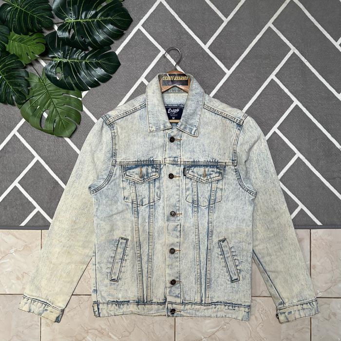 Erigo Jaket Jeans | Erigo Trucker Jaket | Jaket Denim Erigo
