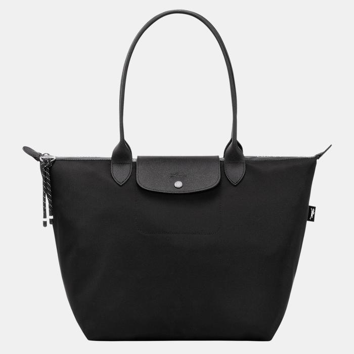 L O N G C H A M P  LE PLIAGE ENERGY LARGE TOTE BAG IN BLACK