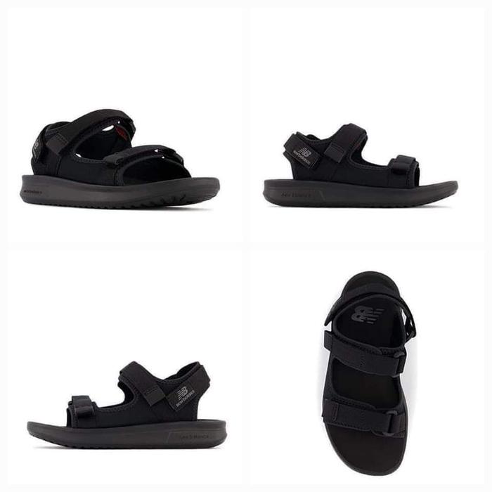 SALEEE 100% Original New Balance Kids SPORT GS Black Sandals
