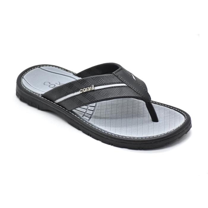 SANDAL CARVIL ESPRESSO 01 M BLACK ORIGINAL PROMO