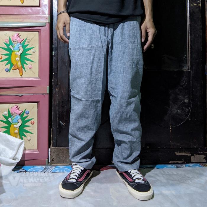Celana Panjang Workpants Chinos Giordano Original Second Preloved