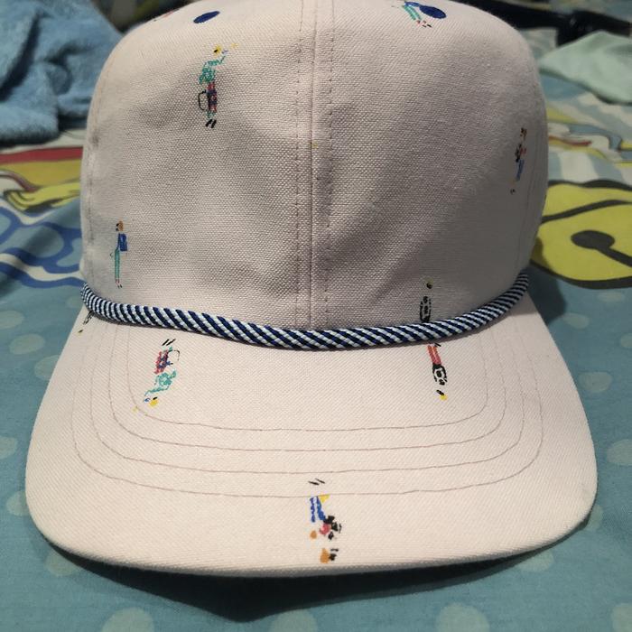 Topi golfer tali kapal