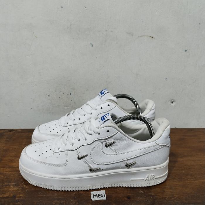 sepatu second ori nike af1 metalic swoosh size 41