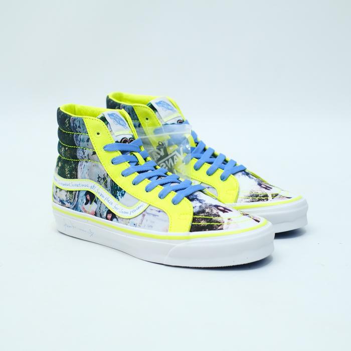 Vans Sk8 Hi Vault Fumiko Safety Yellow Original Resmi