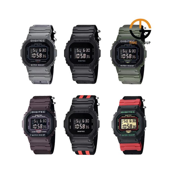JAM TANGAN PRIA DIGITEC DG6034 DG-6034 MDG6034 MD-6034T ORIGINAL