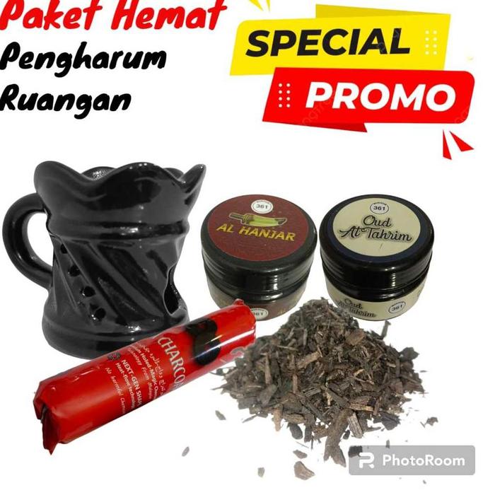 Cashback Bukhur Hajar Aswad + Bukhur Gaharu Prapen Kramik + Arang