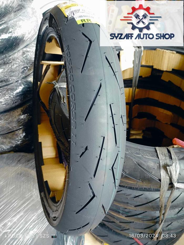 Pirelli Diablo rosso Corsa 2 90/80-17 & Diablo rosso Corsa 2 100/80-17