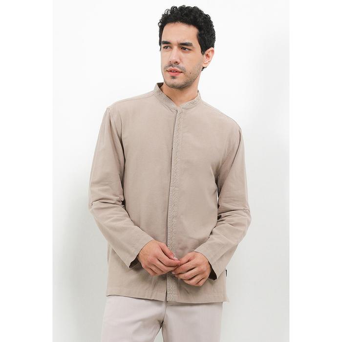 Kemeja Koko Hush Puppies Nile Stand Collar Shirt