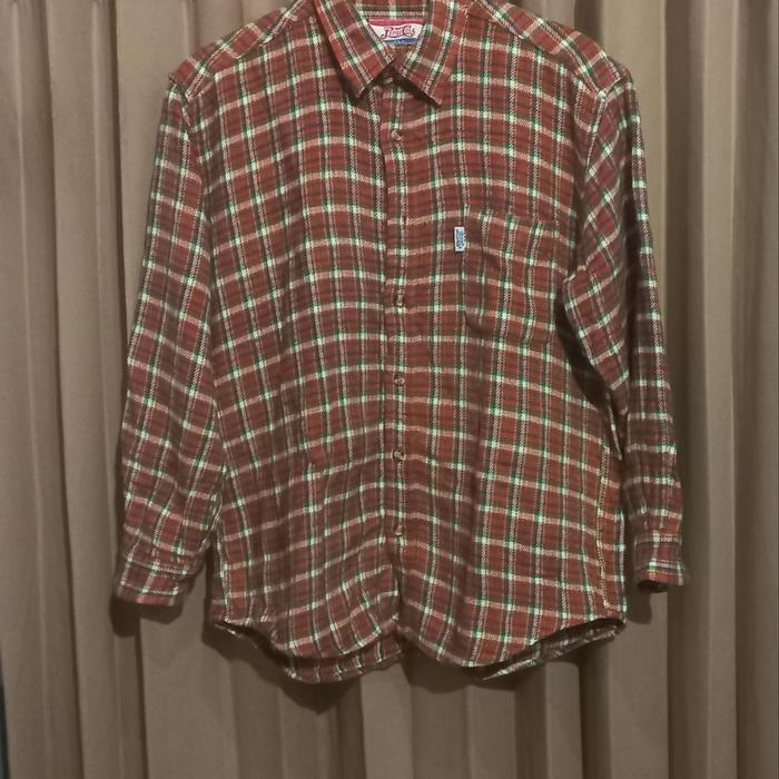 Brand pepsi cola original kemeja flannel