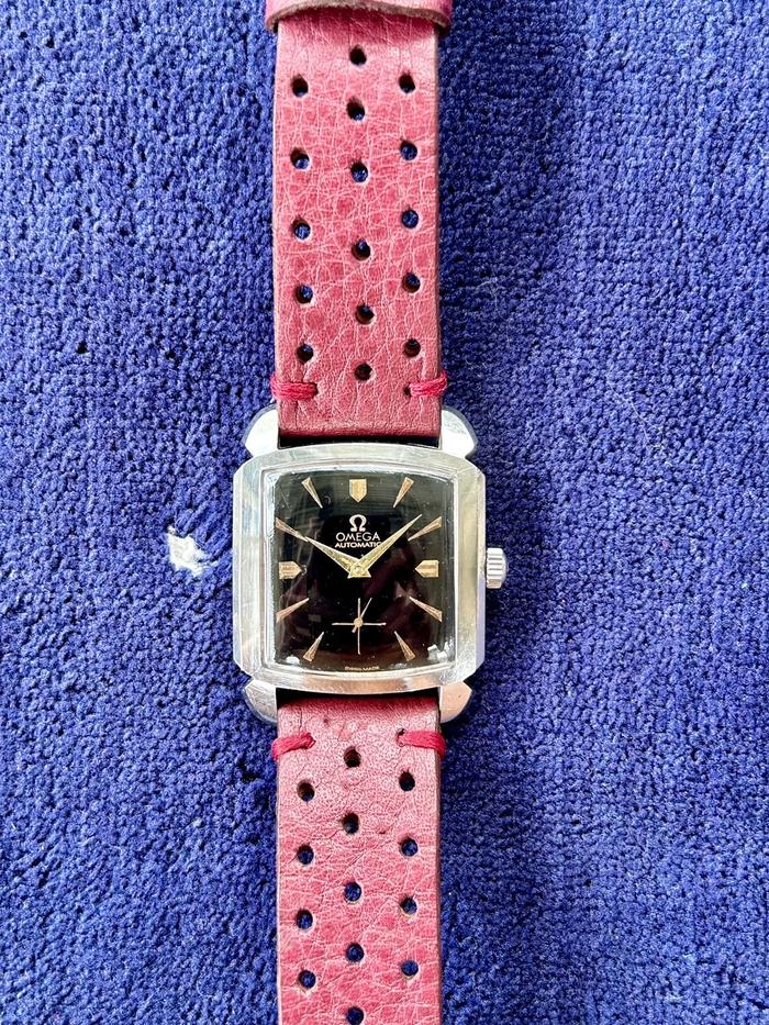 Jam Omega Vintage Subsecond Automatic Bumper cal 344 Sangat Rare