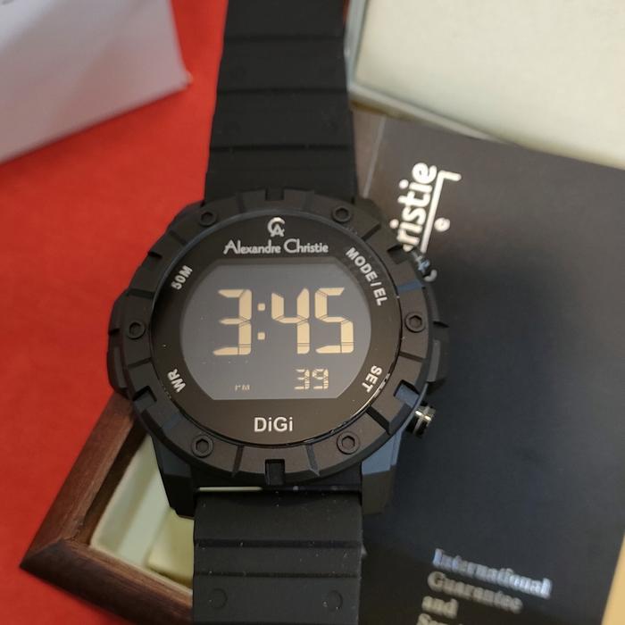 DiGi Pria ORIGINAL Alexandre Christie AC 9364 MH Stainless