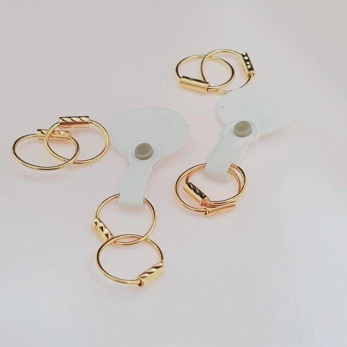 Anting Bayi Emas Asli Kadar 700