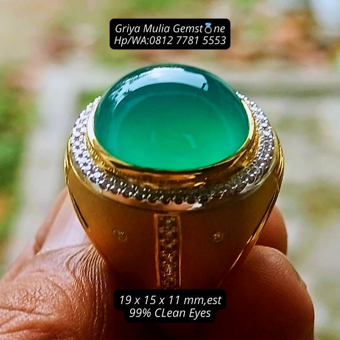 Natural BACAN GULAU DOKO Lawas BIG Mumbul Set in Ring HQ