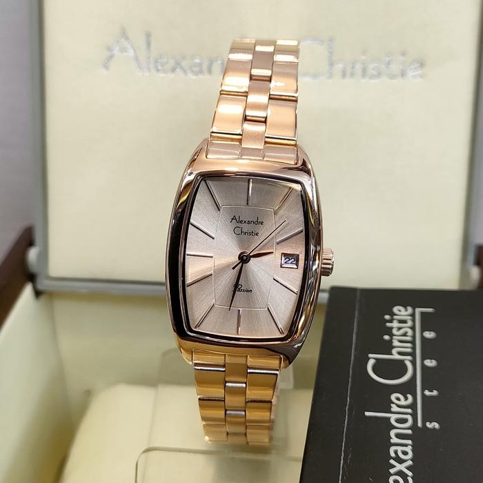 Jam wanita ORIGINAL Alexandre Christie AC 2961 LD All Stainless
